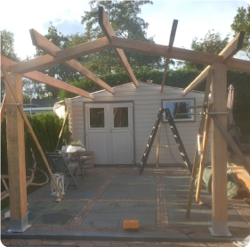 Street works, Chaam,