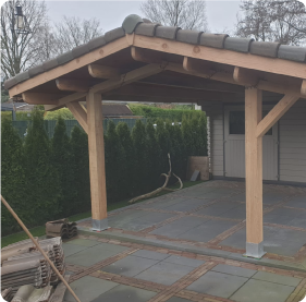 Street works, Chaam,